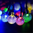 solar string ball lights