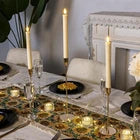 6 Pack Flameless Taper Candles – Flickering LED Battery Operated Candles with Remote & Timer