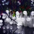 20ft 30 LED Solar String Ball Lights – Waterproof Warm White Outdoor Garden Decor