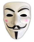 10 Pack V for Vendetta Style Guy Fawkes Masks – Halloween & Carnival Costume Masks