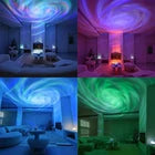 Galaxy Star Projector Night Light with Speaker & Remote – LED Starry Sky Ocean Lamp