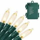 50 LED Outdoor Christmas String Lights – Battery Operated Decorative Fairy Lights
