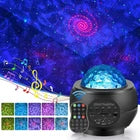 LED Galaxy Projector Night Light – Starry Sky, Laser Star & Ocean Projection Lamp