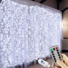 300 LED Curtain String Lights – 3m × 3m USB Powered Waterproof Twinkle Wall Lights