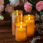 LED Flameless Wax Pillar Candle – Battery Operated Decorative Candle Light
