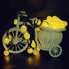 solar string ball lights