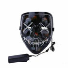 Halloween Scary LED Mask – EL Wire Light Up Cosplay Costume Mask for Parties
