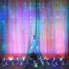 300 LED Curtain String Lights – 3m × 3m USB Powered Waterproof Twinkle Wall Lights