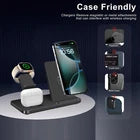3-in-1 Wireless Charging Station for iPhone & Apple Watch – Multi-Device Charging Dock