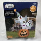 7 Ft Airblown Inflatable Ghost Trio Halloween Yard Decoration – Outdoor Lawn Sign